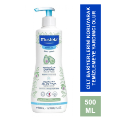 Mustela Gentle Cleansing  Gel 500 ml Yenidoğan Bebek Şampuanı (S.K.T 03-2026)