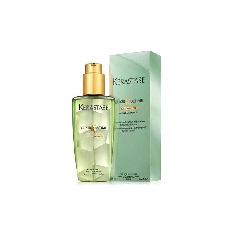 Kerastase Elixir Ultime Oleo Complexe Moringa Immortel Yıpranmış Saçlar İçin Bakım Yağı 125 ml