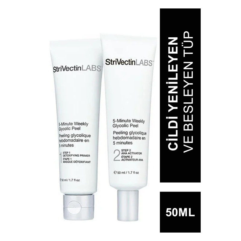 Strivectin LABS 5 Minute Weekly Glycolic Peel 2 tüp x 50ml Strivectin LABS 5 Minute Weekly Glycolic Peel 2 tüp x 50ml