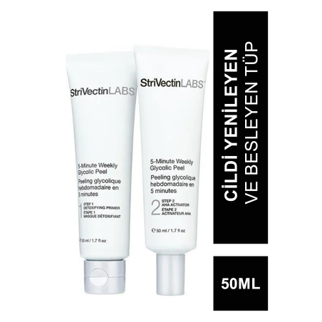 Strivectin LABS 5 Minute Weekly Glycolic Peel 2 tüp x 50ml