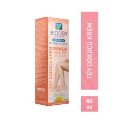 Bioder Hassas Ciltlere Özel Tüy Dökücü Krem 40 ml