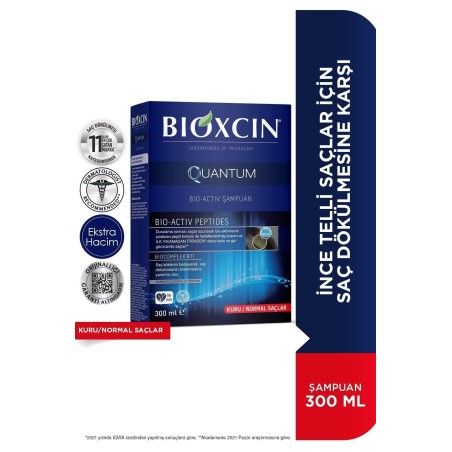 Bioxcin Quantum Şampuan Kuru-Normal Saçlar 300 ml