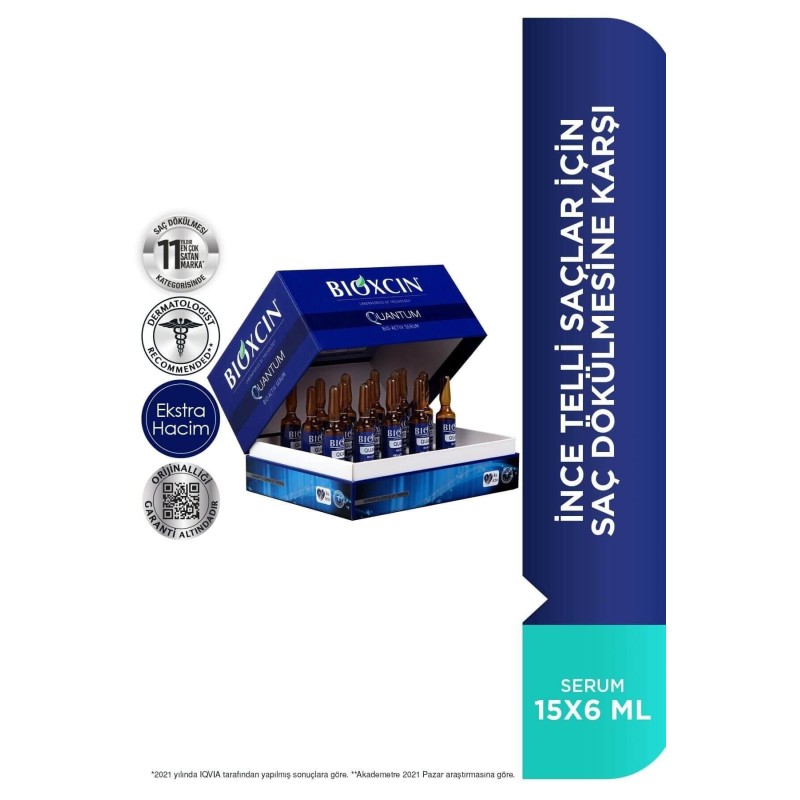 Bioxcin Quantum Bio Activ Serum 15 x 6 ml Bioxcin Quantum Bio Activ Serum 15 x 6 ml