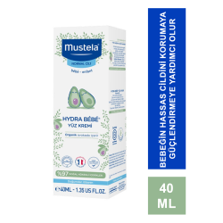 Mustela Hydra Bebe Facial Cream  40 ml Yüz Kremi