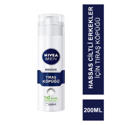 Nivea Men Sensitive Hassas Tıraş Köpüğü 200 ml