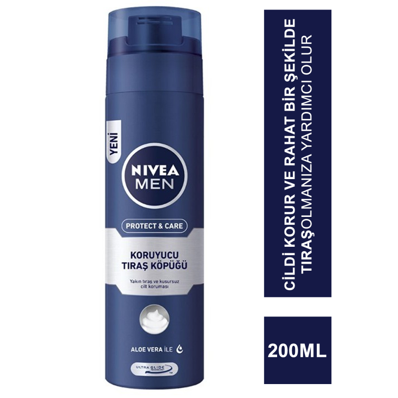 Nivea Men Koruyucu Tıraş Köpüğü 200 ml Nivea Men Koruyucu Tıraş Köpüğü 200 ml