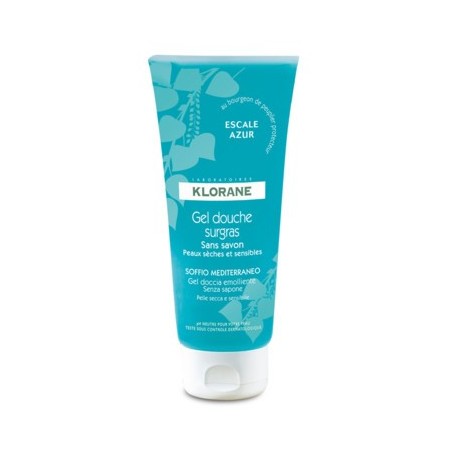 Klorane Gel Douche Surgras Escale Azur 200 ml