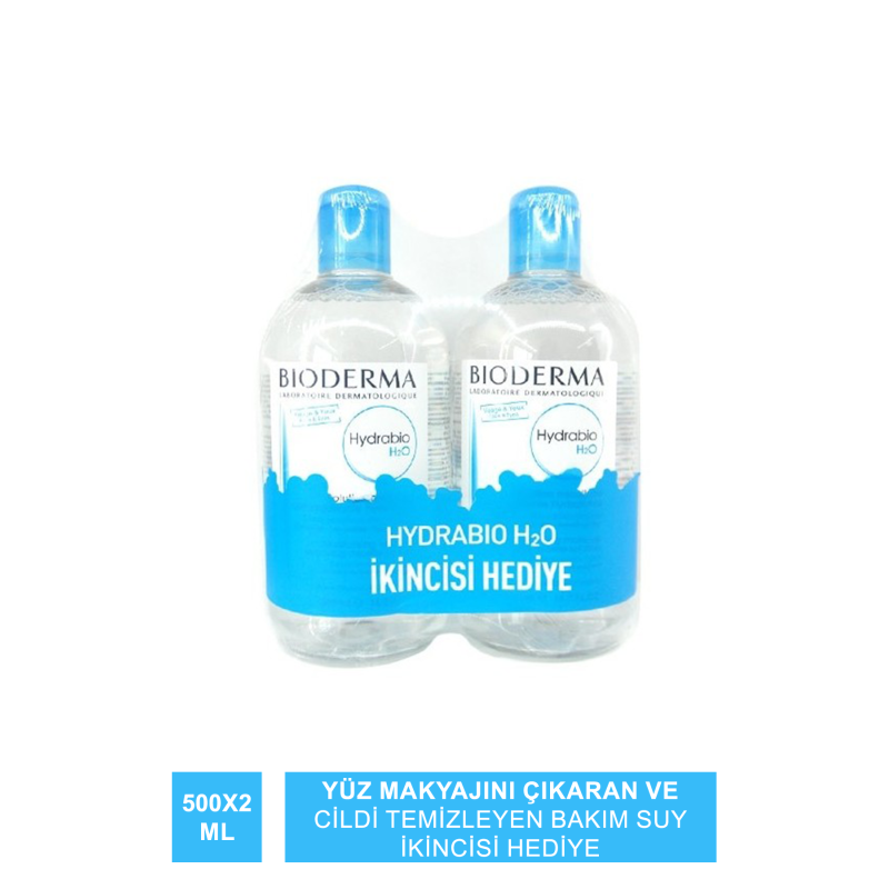 Bioderma Hydrabio H2O 2x500ml Bioderma Hydrabio H2O 2x500ml