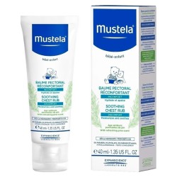 Mustela Soothing Chest Rub 40ml Rahatlatıcı Göğüs Balsamı 