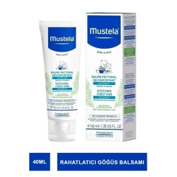 Mustela Soothing Chest Rub 40ml Rahatlatıcı Göğüs Balsamı