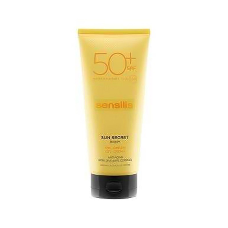 Sensilis Sun Secret Protective & Anti Aging Body Gel Cream Spf50 200mL Sensilis Sun Secret Protective & Anti Aging Body Gel Cream Spf50 200mL
