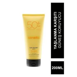Sensilis Sun Secret Protective & Anti Aging Body Gel Cream Spf50 200mL