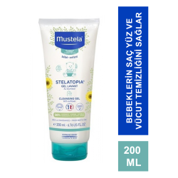 Mustela Stelatopia Cleansing Gel Şampuan 200 ml