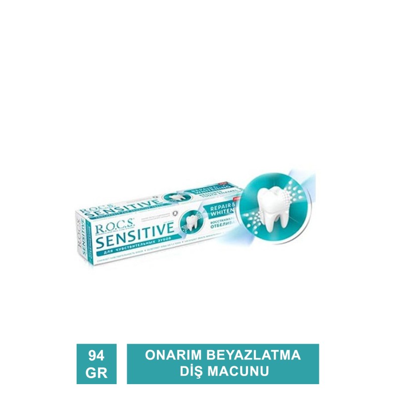 Rocs Sensitive Repair-Whitening Diş Macunu 94g