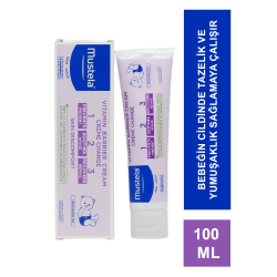 Mustela Vitamin Barrier 1-2-3 100 ml Pişik Kremi (S.K.T 03-2025)