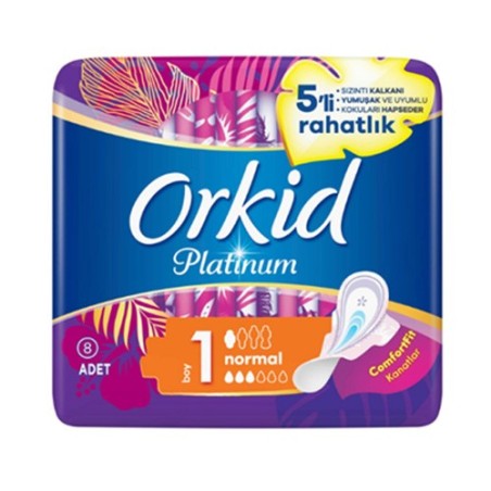 Orkid Platinum Comford Normal 8'li Pedi