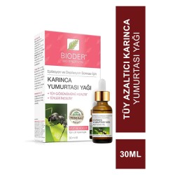 Bioder Bio Epilation Tüy Azaltıcı Karınca Yumurtası Yağı 30 ml (S.K.T 07-2022)