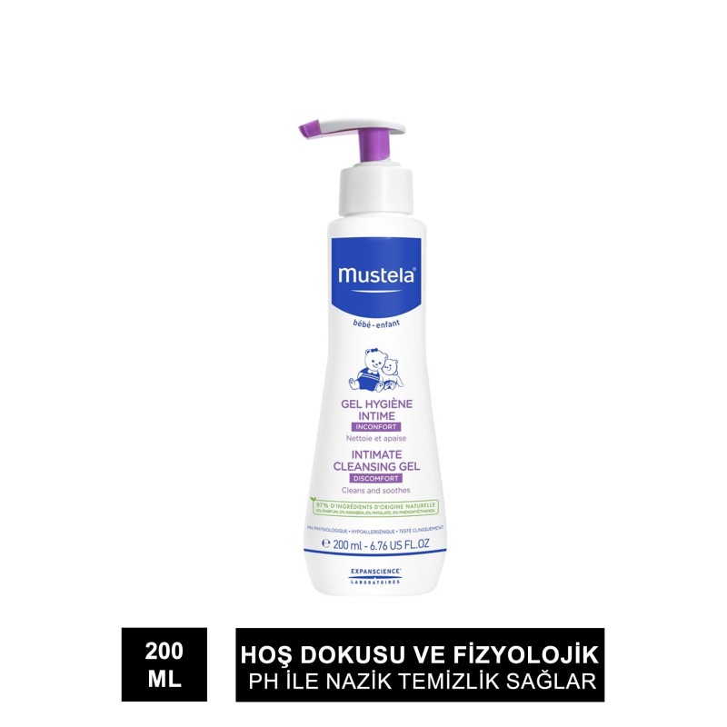 Mustela Intimate Cleansing Gel 200 ml İntim Temizleme Jeli (S.K.T 07-2024) Mustela Intimate Cleansing Gel 200 ml İntim Temizleme Jeli (S.K.T 07-2024)