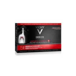 Vichy Dercos Aminexil Clinical 5 21x6ml - Erkekler İçin Saç Dökülmesine Karşı Serum