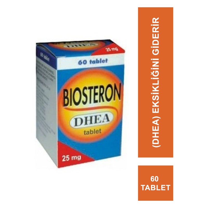 Biosteron DHEA 25mg 60 Tablet Biosteron DHEA 25mg 60 Tablet