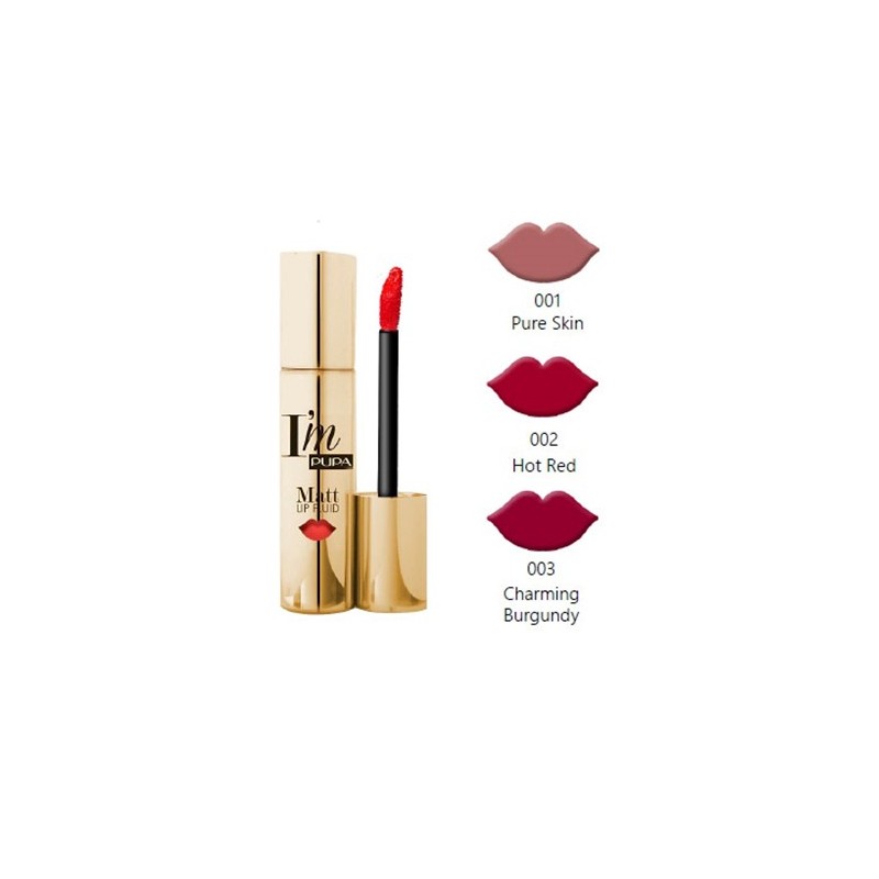 Pupa Milano Stay Gold Im Matt Lip Fluid Pupa Milano Stay Gold Im Matt Lip Fluid