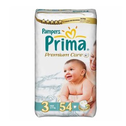 Prima Bebek Bezi Premium Care 3 Beden Midi 54 Adet