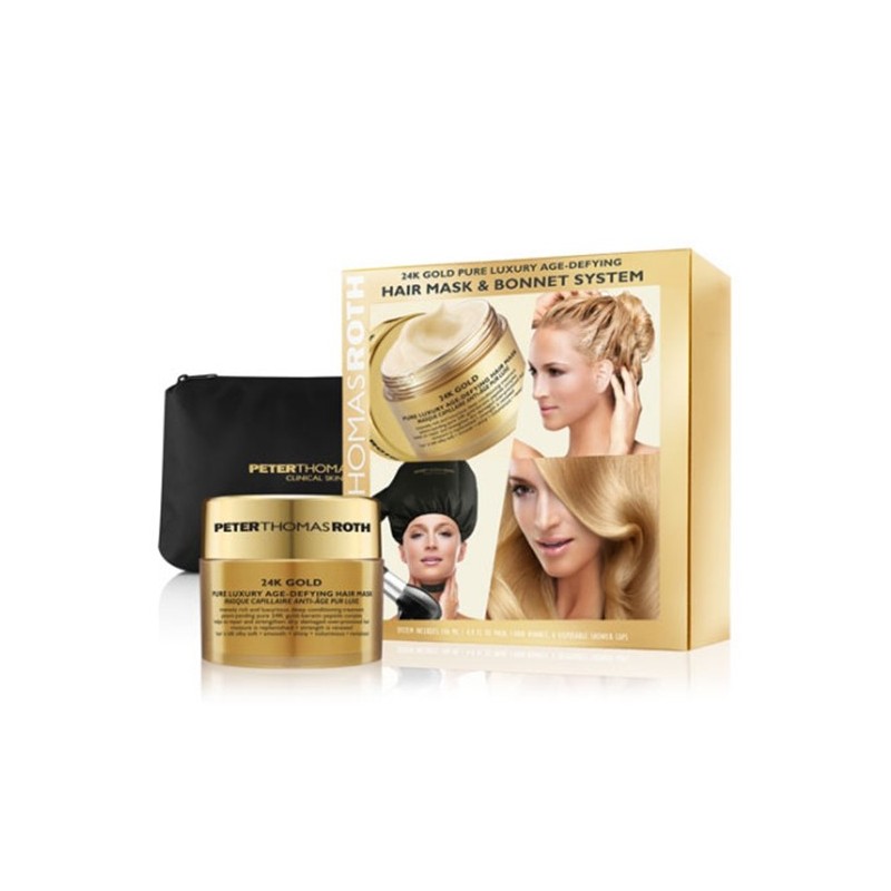 Peter Thomas Roth 24K Gold Hair Mask&Bonnet System 146ml