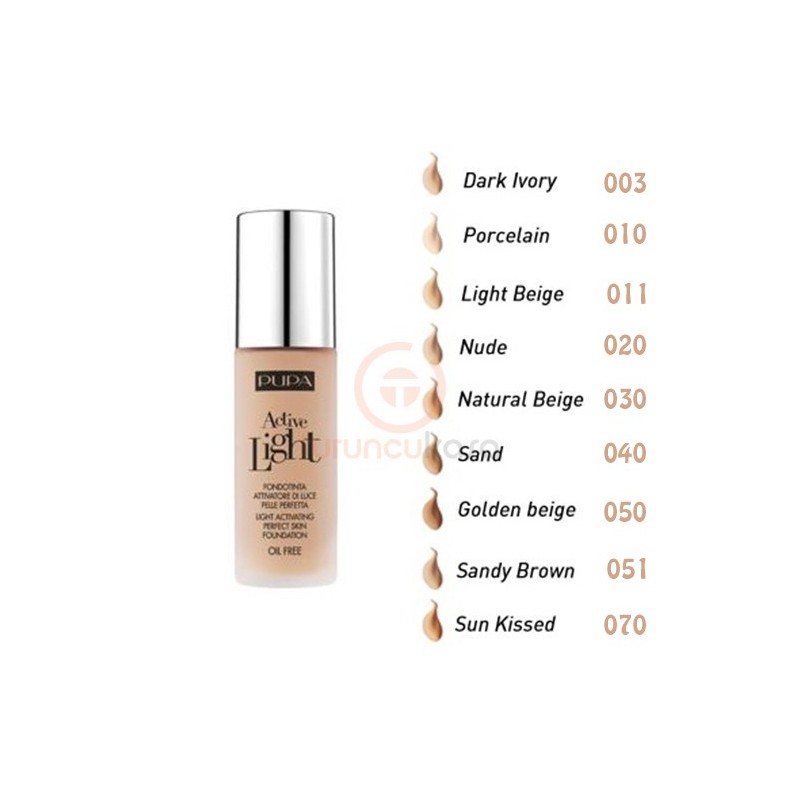 Pupa Milano Active Light Foundation 30ml