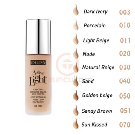 Pupa Milano Active Light Foundation 30ml