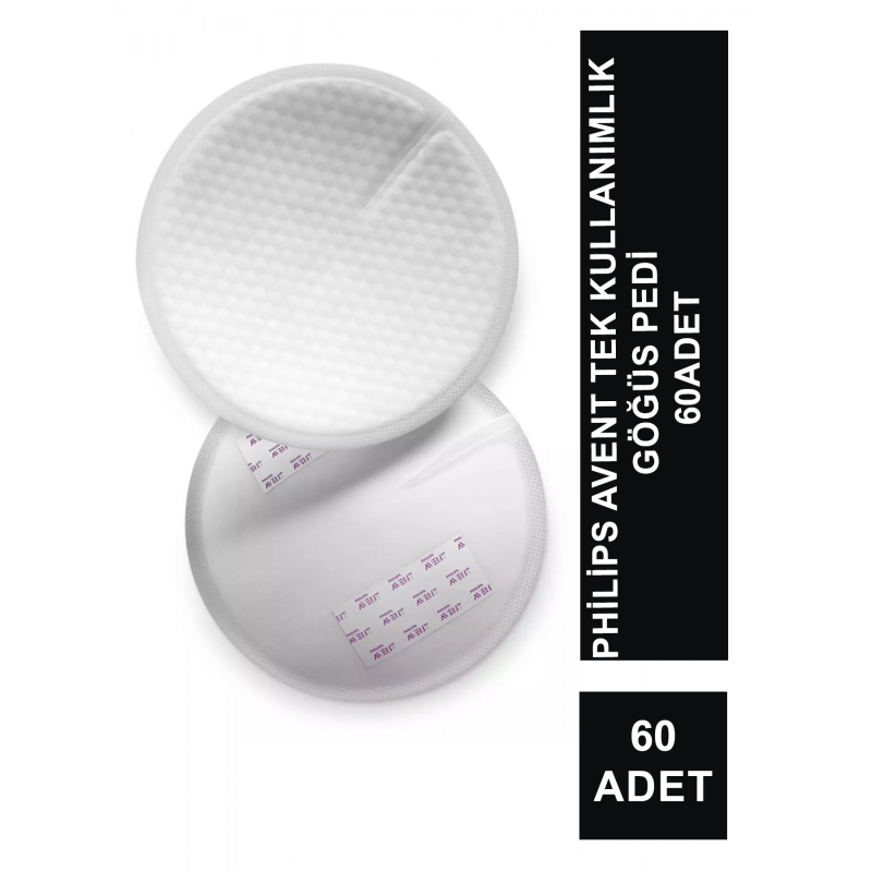 Philips Avent Tek Kullanımlık Göğüs Pedi 60 Adet ( SCF254/61 ) Philips Avent Tek Kullanımlık Göğüs Pedi 60 Adet ( SCF254/61 )