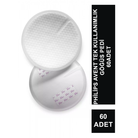 Philips Avent Tek Kullanımlık Göğüs Pedi 60 Adet ( SCF254/61 )