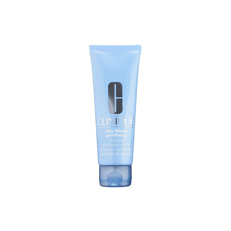 Clinique City Block Purifying Charcoal Clay Mask + Scrub 100ml Clinique City Block Purifying Charcoal Clay Mask + Scrub 100ml