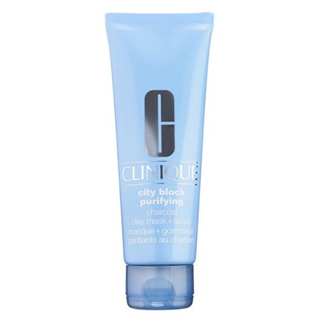 Clinique City Block Purifying Charcoal Clay Mask + Scrub 100ml