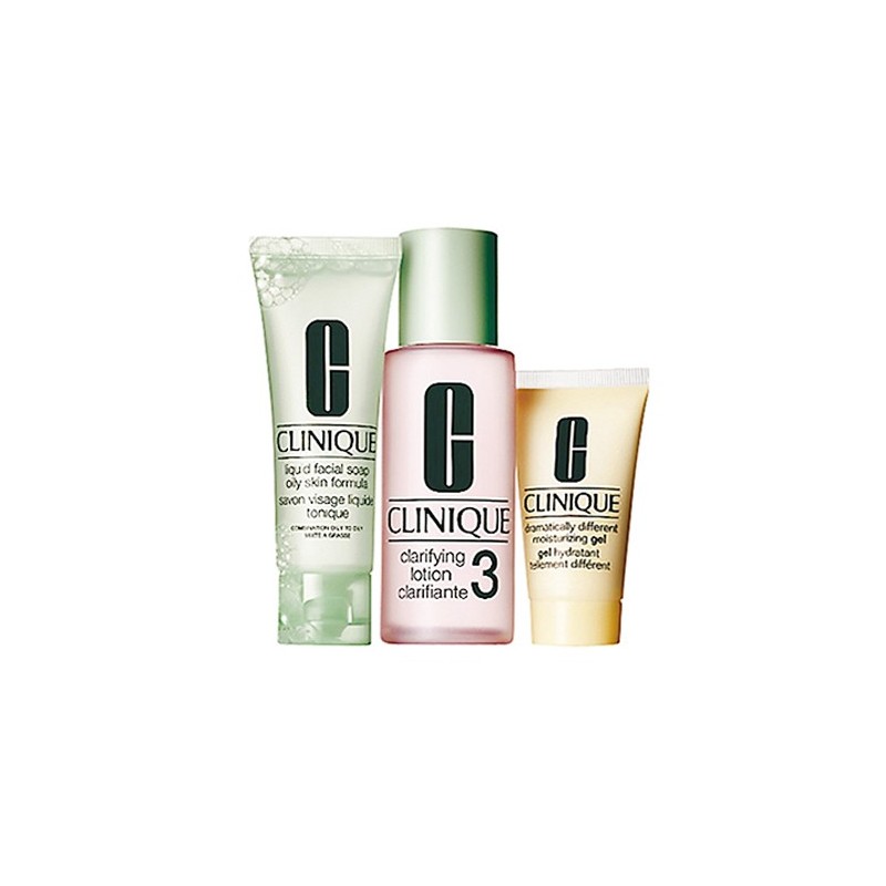 Clinique 3 Adımlı Cilt Bakım Sistemi Type 3-Combination Oily SET