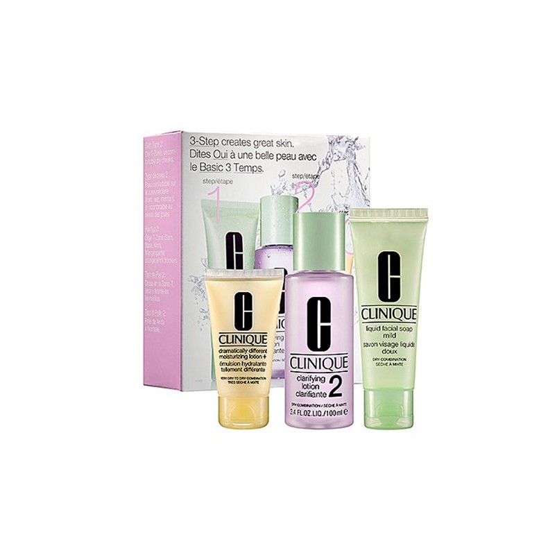 Clinique 3 Adımlı Cilt Bakım Sistemi Type 02 Intro Set