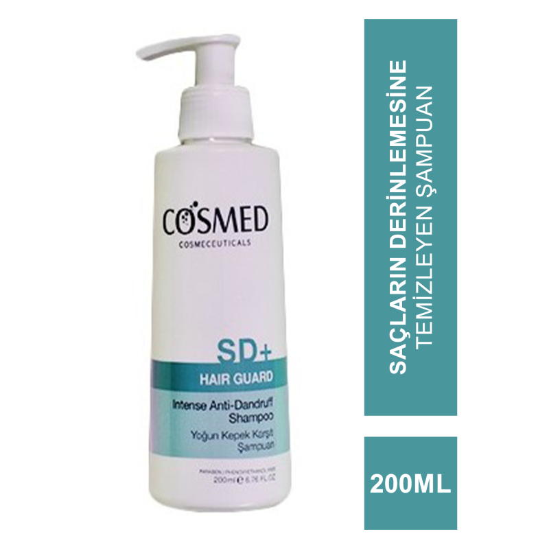 Cosmed Yoğun Kepek Karşıtı Şampuan SD+ 200ml Cosmed Yoğun Kepek Karşıtı Şampuan SD+ 200ml