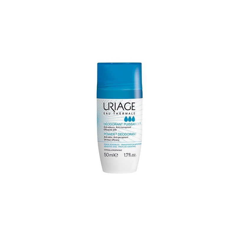 Uriage Power3 Deodorant Roll On 24h 50ml 