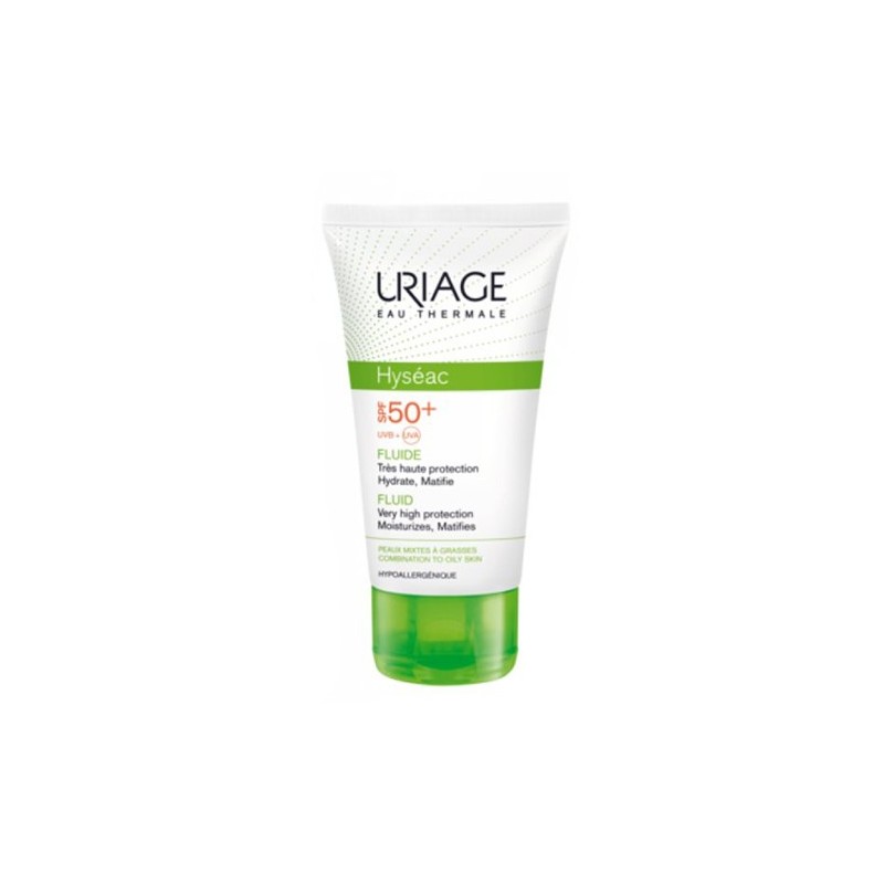 Uriage Hyseac Fluide Spf50 Krem (Oil Free) 50ml - Güneş Koruyucu Uriage Hyseac Fluide Spf50 Krem (Oil Free) 50ml - Güneş Koruyucu