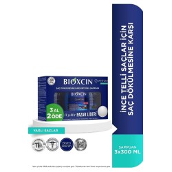 Bioxcin Quantum Şampuan Yağlı Saçlar 3 al 2 öde