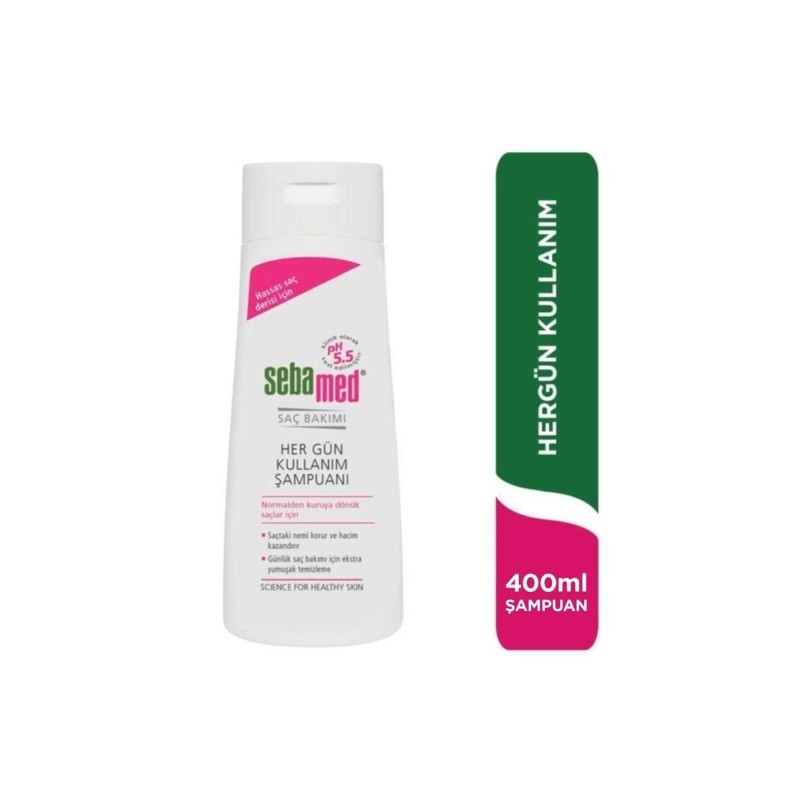 Sebamed Hergün Kullanım Şampuanı 400 ml Sebamed Hergün Kullanım Şampuanı 400 ml