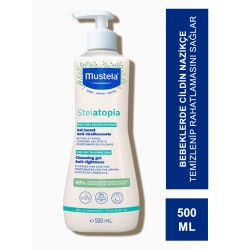 Mustela Stelatopia Cleansing Gel 500 ml Kuru Ciltler İçin Şampuan