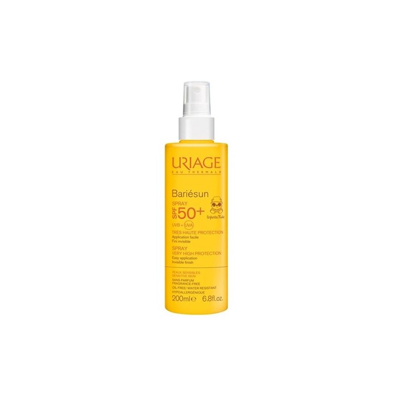 Uriage Bariesun Children Spray SPF50+ 200ml - Çocuklar İçin Güneş Koruyucu Yüz ve Vücut Spreyi