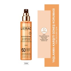 Lierac Sunissime SPF 50 Energizing Protective Milk Güneş Sütü150 ml