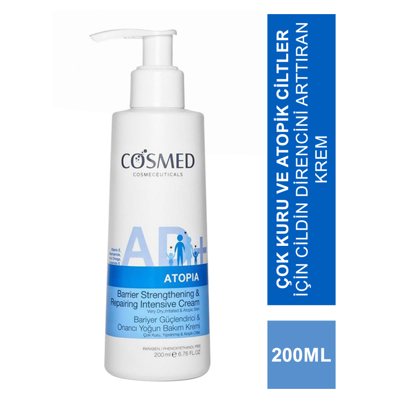 Cosmed Atopia Intensive Moisturizing Krem 200 ml | TuruncuKasa Cosmed Atopia Intensive Moisturizing Krem 200 ml | TuruncuKasa