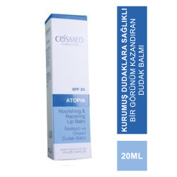 Cosmed Atopia Nourishing & Repairing Lip Balm Spf20 20ml - Dudak Balmı