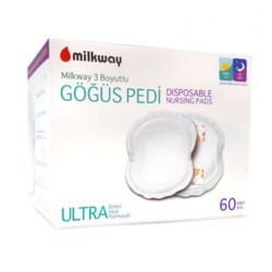 Milkway 3 Boyutlu Göğüs Pedi 60adet