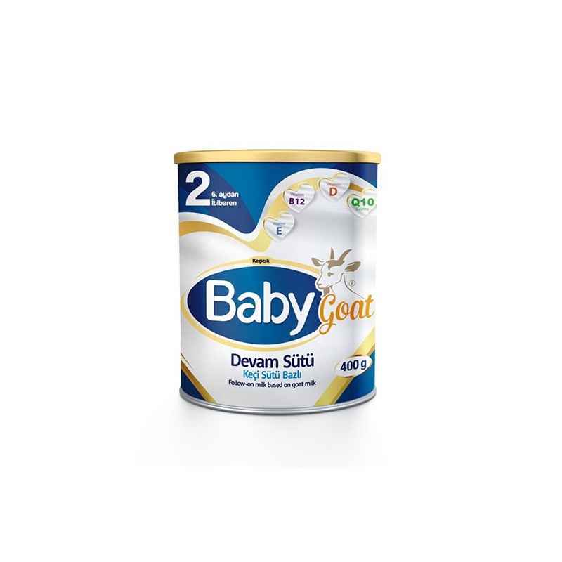 Baby Goat 2 Keçi Sütü Bazlı Devam Sütü 400 gr Baby Goat 2 Keçi Sütü Bazlı Devam Sütü 400 gr