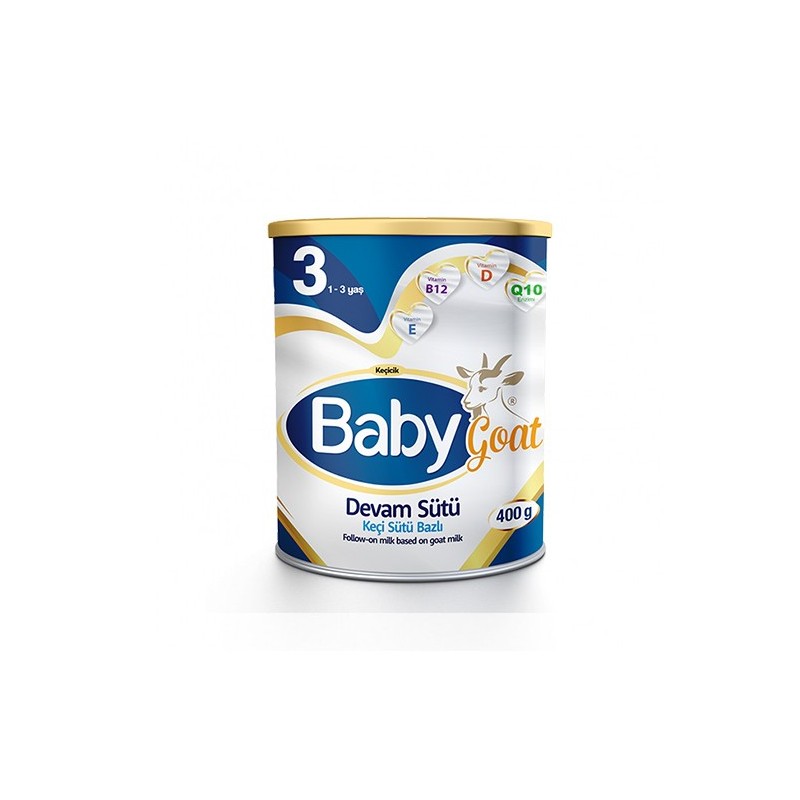 Baby Goat 3 Keçi Sütü Bazlı Bebek Sütü 400gr Baby Goat 3 Keçi Sütü Bazlı Bebek Sütü 400gr