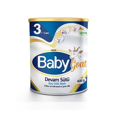 Baby Goat 3 Keçi Sütü Bazlı Bebek Sütü 400gr