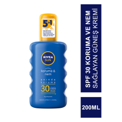Nivea Sun SPF 30 200 ml Koruma & Nemlendirici Güneş Spreyi